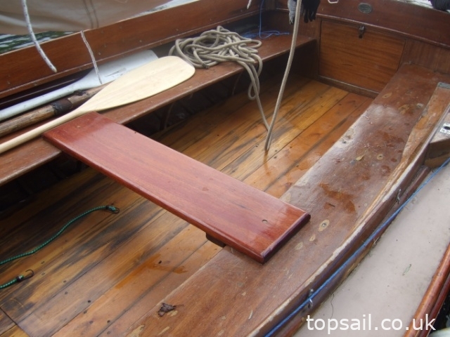 1939 Hunter’s Woodcut Class Lug Sail Half Decker