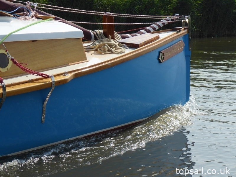 2011 Secret 20 Gaff Cutter & Trailer