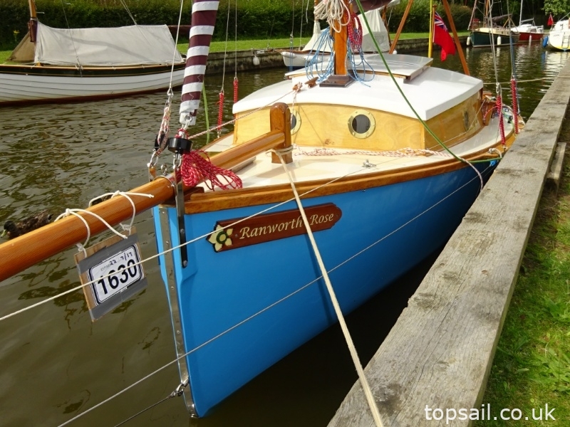 2011 Secret 20 Gaff Cutter & Trailer