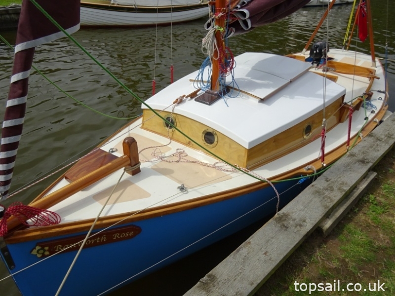 2011 Secret 20 Gaff Cutter & Trailer