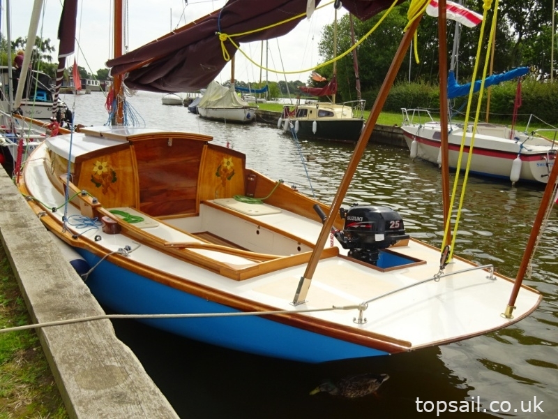 2011 Secret 20 Gaff Cutter & Trailer