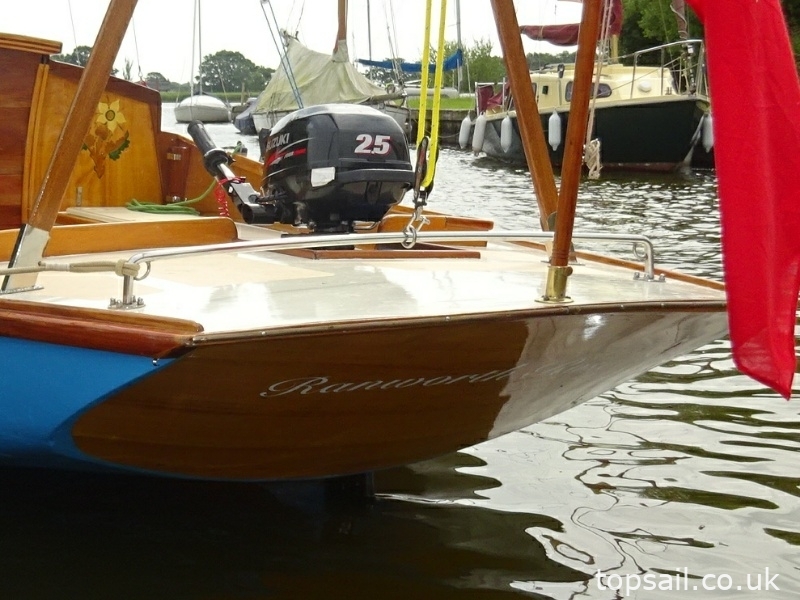 2011 Secret 20 Gaff Cutter & Trailer