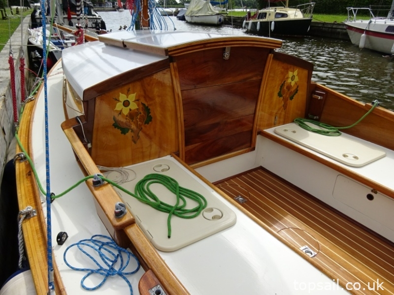 2011 Secret 20 Gaff Cutter & Trailer