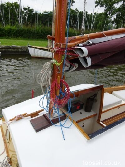 2011 Secret 20 Gaff Cutter & Trailer