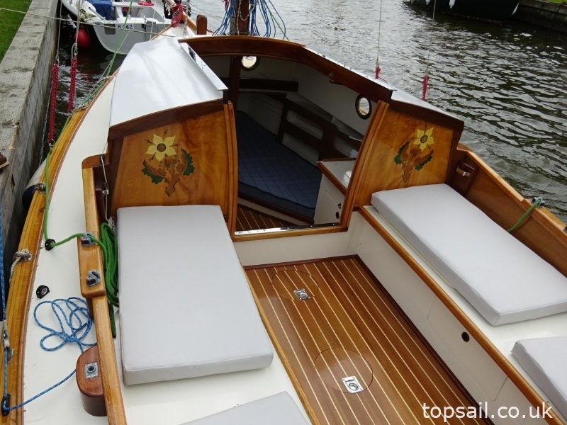 2011 Secret 20 Gaff Cutter & Trailer