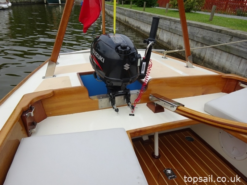 2011 Secret 20 Gaff Cutter & Trailer