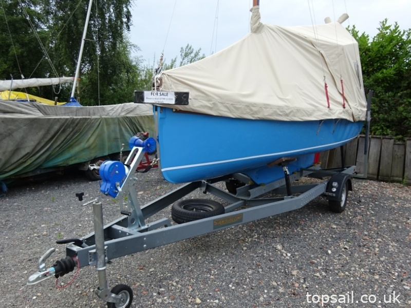 2011 Secret 20 Gaff Cutter & Trailer