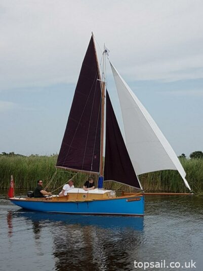 2011 Secret 20 Gaff Cutter & Trailer