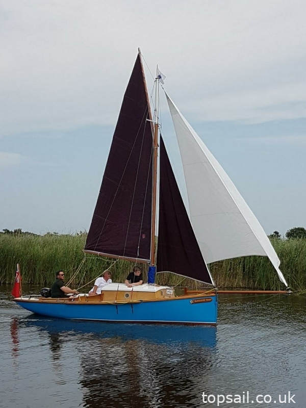 2011 Secret 20 Gaff Cutter & Trailer