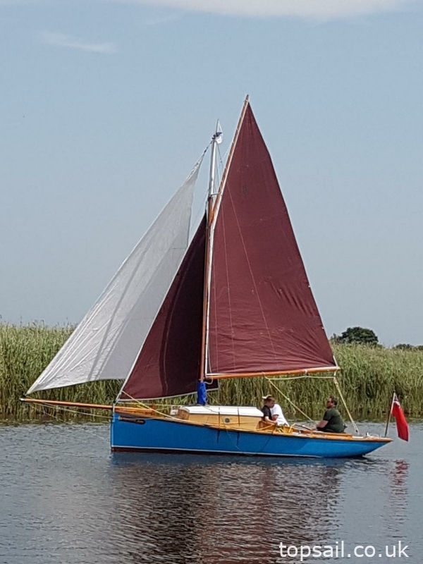 2011 Secret 20 Gaff Cutter & Trailer