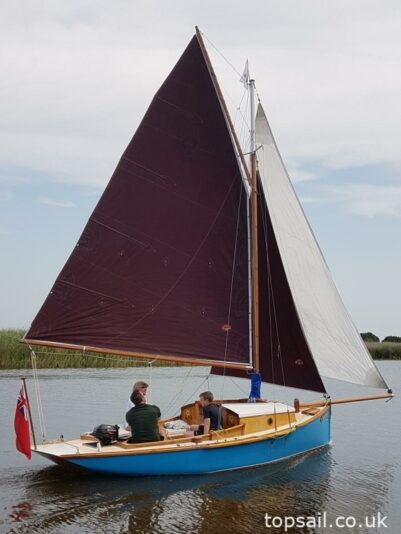 2011 Secret 20 Gaff Cutter & Trailer