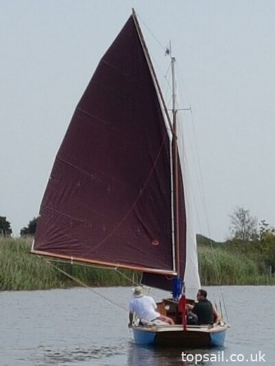 2011 Secret 20 Gaff Cutter & Trailer