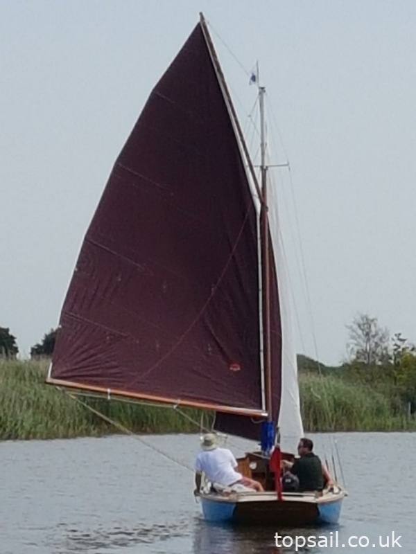 2011 Secret 20 Gaff Cutter & Trailer