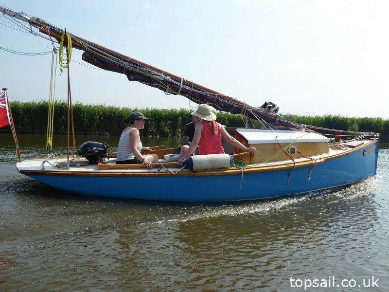 2011 Secret 20 Gaff Cutter & Trailer