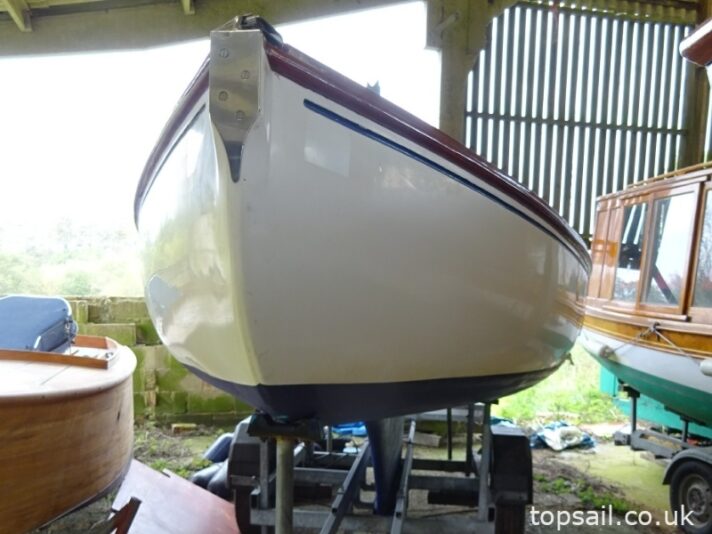 1990 GRP Lug Sail Half Decker & Trailer