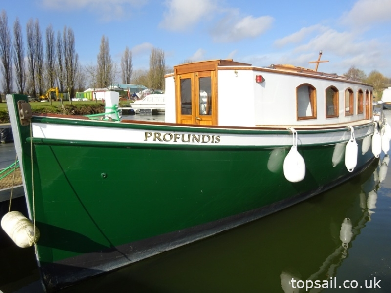 1913 Converted Classic Thames Steam Launch