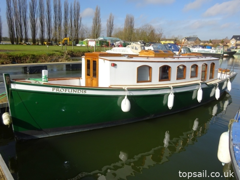 1913 Converted Classic Thames Steam Launch