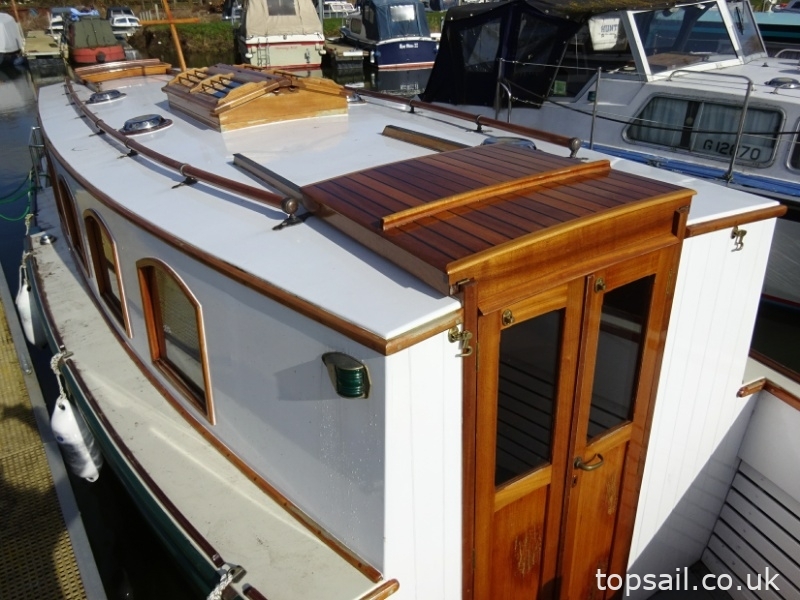 1913 Converted Classic Thames Steam Launch