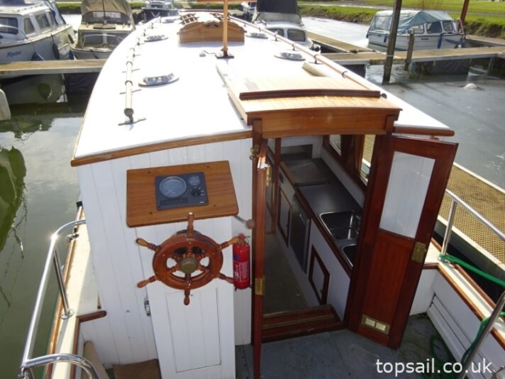 1913 Converted Classic Thames Steam Launch