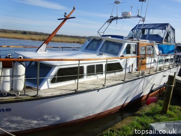 1974 De Groot 42 Steel Motor Cruiser (Ideal Liveaboard!)