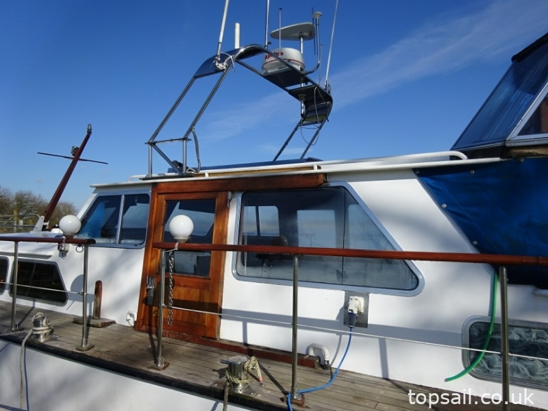 1974 De Groot 42 Steel Motor Cruiser (Ideal Liveaboard!)