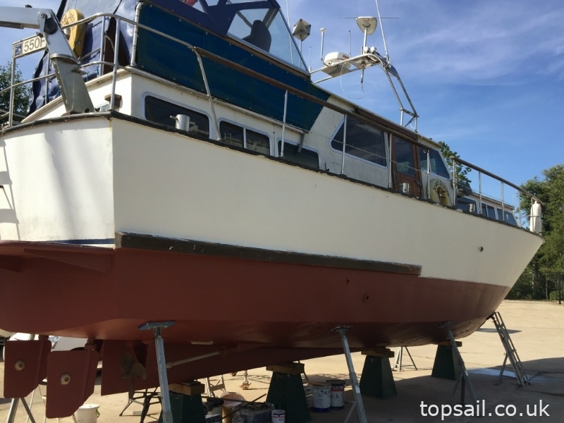 1974 De Groot 42 Steel Motor Cruiser (Ideal Liveaboard!)