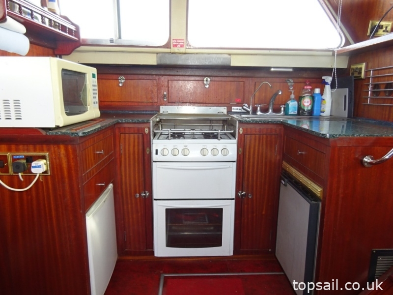 1974 De Groot 42 Steel Motor Cruiser (Ideal Liveaboard!)