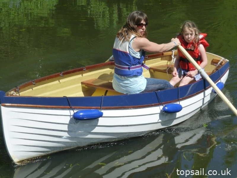 2015 GRP Clinker Rowing Dinghy
