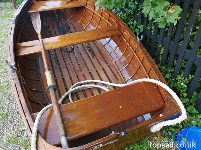 1935 Landamore’s Classic Clinker Dinghy & Trailer