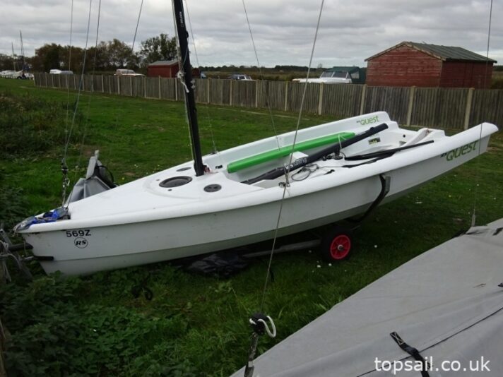 2016 RS Quest Sailing Dinghy & Launching Trolley