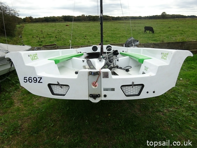 2016 RS Quest Sailing Dinghy & Launching Trolley