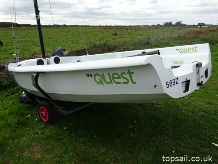 2016 RS Quest Sailing Dinghy & Launching Trolley