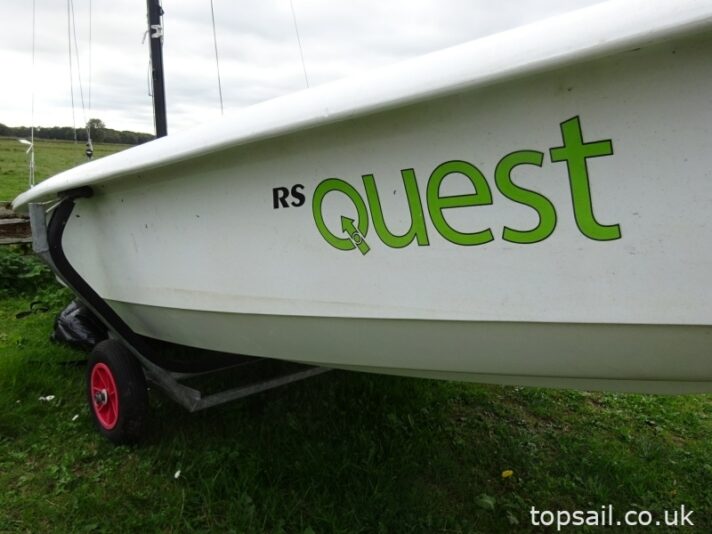 2016 RS Quest Sailing Dinghy & Launching Trolley