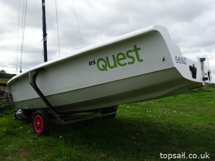 2016 RS Quest Sailing Dinghy & Launching Trolley
