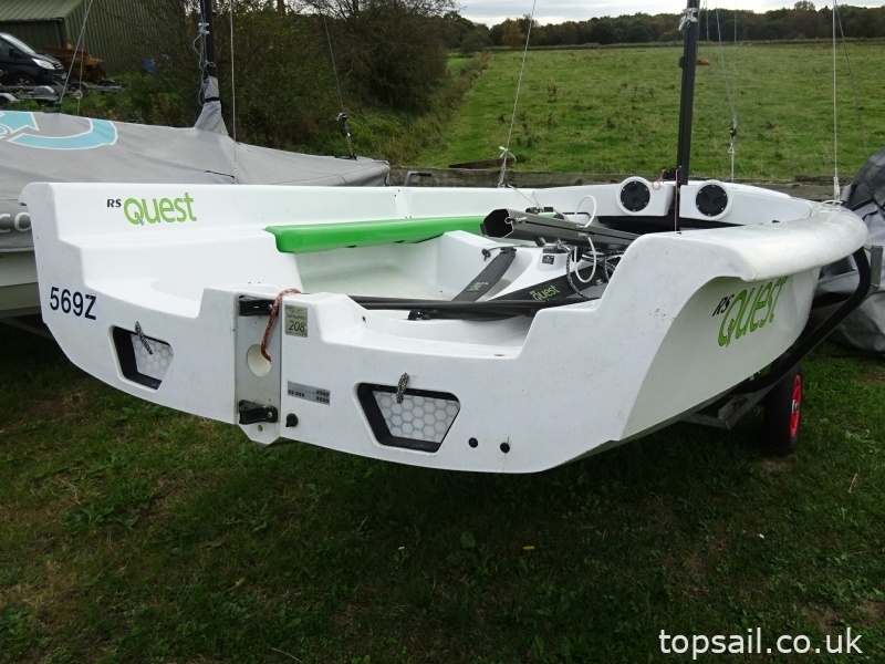 2016 RS Quest Sailing Dinghy & Launching Trolley