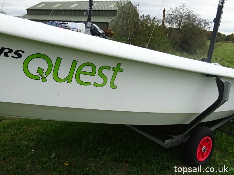 2016 RS Quest Sailing Dinghy & Launching Trolley