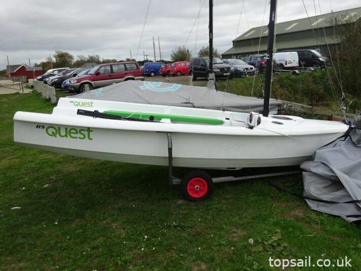 2016 RS Quest Sailing Dinghy & Launching Trolley