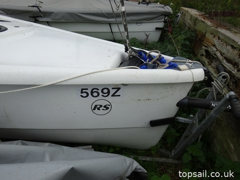 2016 RS Quest Sailing Dinghy & Launching Trolley