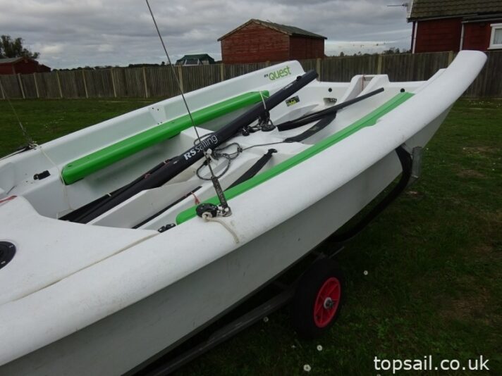 2016 RS Quest Sailing Dinghy & Launching Trolley