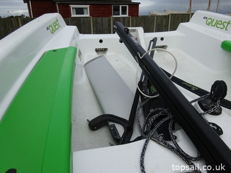 2016 RS Quest Sailing Dinghy & Launching Trolley