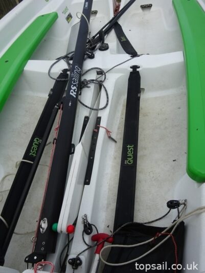 2016 RS Quest Sailing Dinghy & Launching Trolley