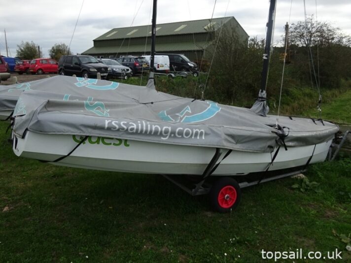2016 RS Quest Sailing Dinghy & Launching Trolley