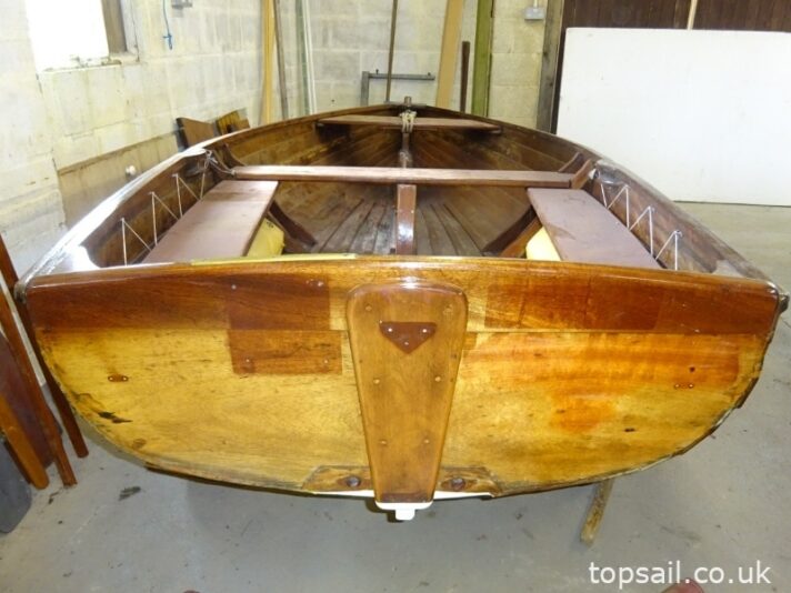 1960 Landamores Elanco Lapstrake 12 Sailing Dinghy & Trailer