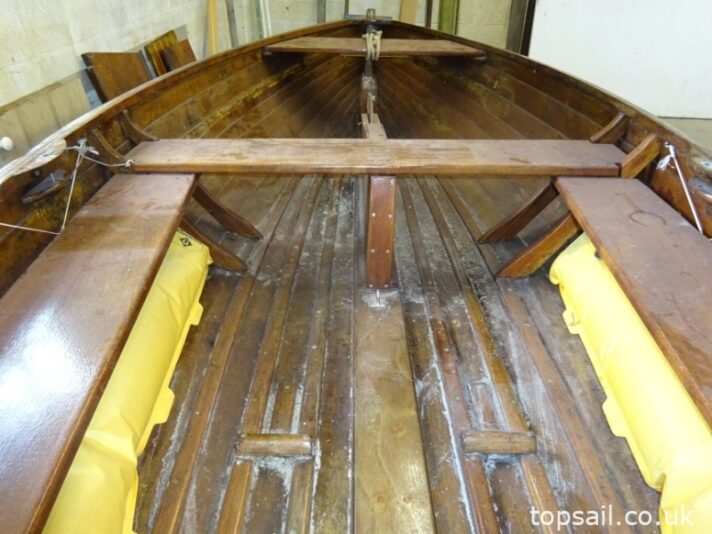 1960 Landamores Elanco Lapstrake 12 Sailing Dinghy & Trailer