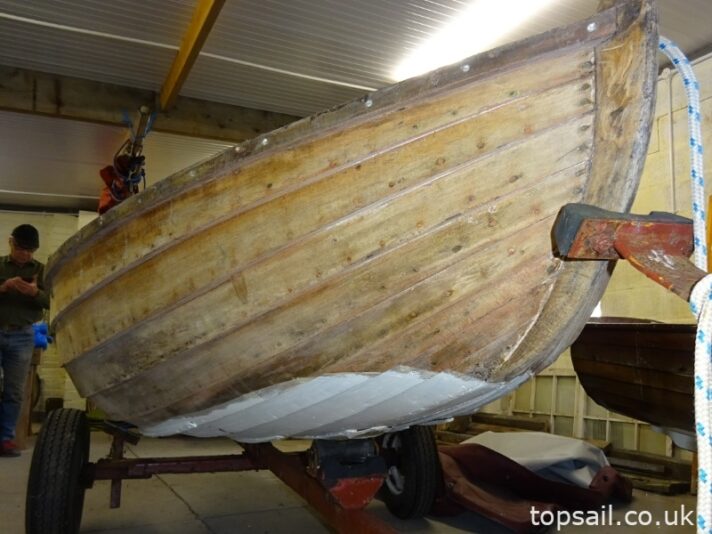 1930 Sailing Scow/Lug Sail Dinghy & Trailer