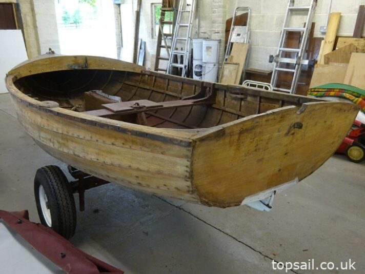 1930 Sailing Scow/Lug Sail Dinghy & Trailer