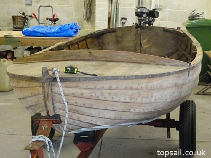 1930 Sailing Scow/Lug Sail Dinghy & Trailer