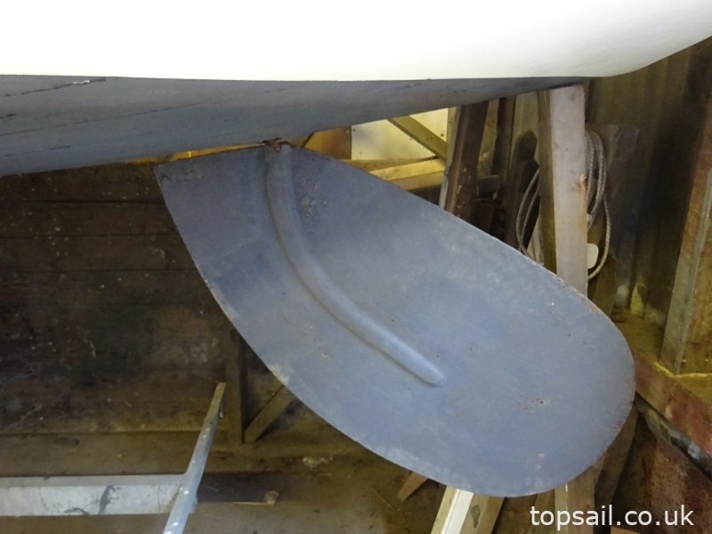 1908 Yare & Bure One Design (YBOD, White Boat) & Trailer