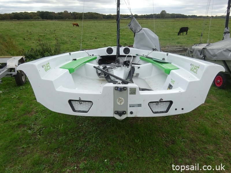 2016 RS Quest Sailing Dinghy & Launching Trolley