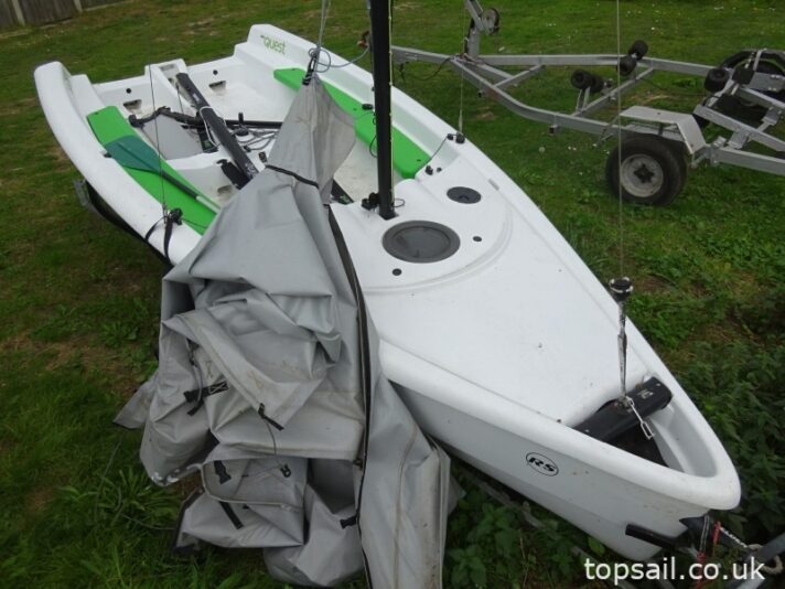 2016 RS Quest Sailing Dinghy & Launching Trolley